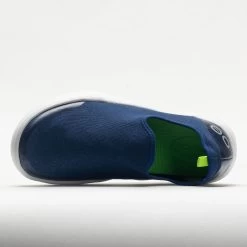 OOFOS OOmg EeZee Women's White/Navy -Optimal Shoe Store 631315 2