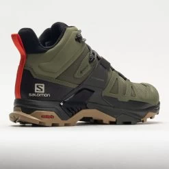 Salomon X Ultra 4 Mid GTX Men's Deep Lichen Green/Peat/Kelp -Optimal Shoe Store 631495 6