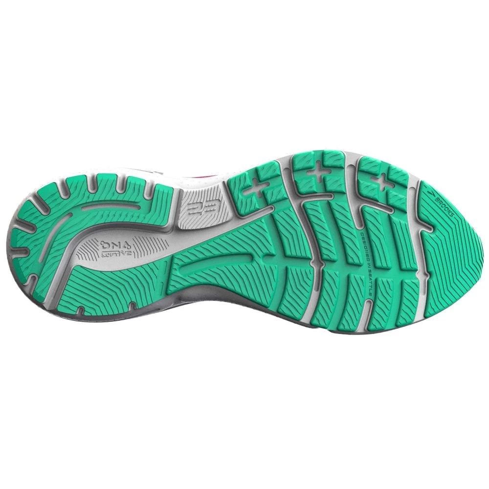 BROOKS Adrenaline GTS 23 Womens Running Shoes Pink/Festival Fuchsia/Black 6 BROOKS Adrenaline GTS 23 Womens Running Shoes Pink/Festival Fuchsia/Black - Image 4