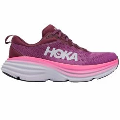 Hoka Bondi 8 Womens Running Shoes Beauty Berry/Grape Wine