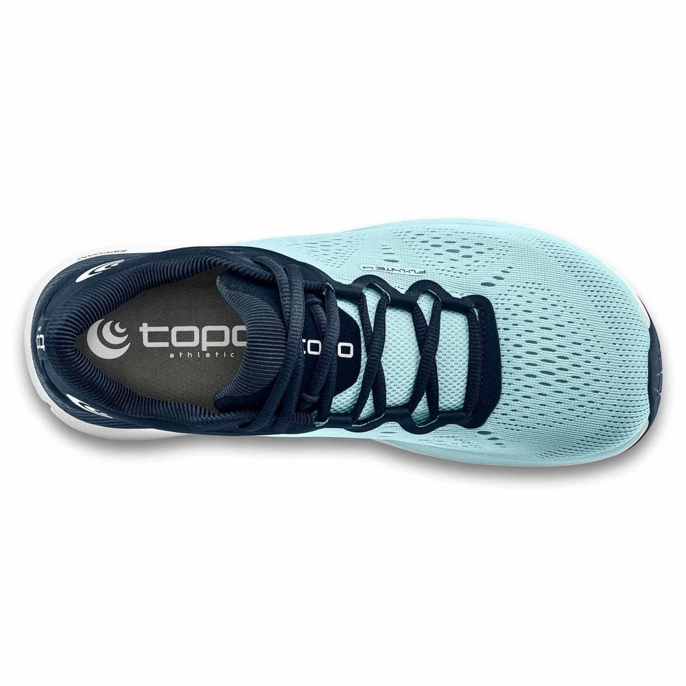 Topo Athletic Fli-Lyte 4 Womens Road Running Shoes Powder Blue/White 4 Topo Athletic Fli-Lyte 4 Womens Road Running Shoes Powder Blue/White - Image 2