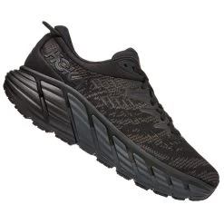 Hoka Gaviota 4 Mens Running Shoes Black/Black
