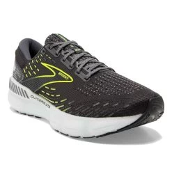 BROOKS Glycerin GTS 20 Mens Running Shoes Ebony/White/Nightlife