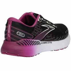 BROOKS Glycerin GTS 20 Womens Running Shoes Black/Fuchsia/Linen -Optimal Shoe Store glycerin gts 20 womens running shoes black fuchsia linen p8479 33837 image