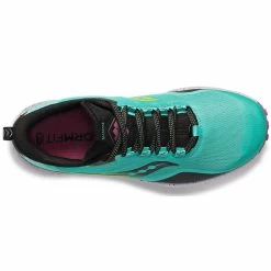 Saucony Peregrine 12 Womens Trail Running Shoes Cool Mint/Acid -Optimal Shoe Store peregrine 12 womens trail running shoes cool mint acid p7121 28010 image