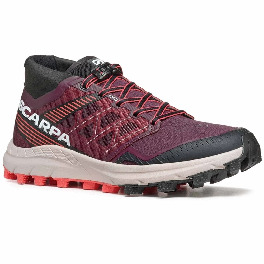 Scarpa Spin ST Womens Trail Running Shoes Russet Brown-Coral 3 Scarpa Spin ST Womens Trail Running Shoes Russet Brown-Coral